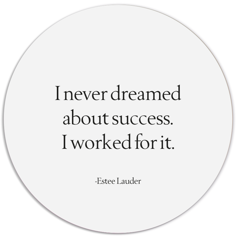 Muurcirkel I Never Dreamed About Succes