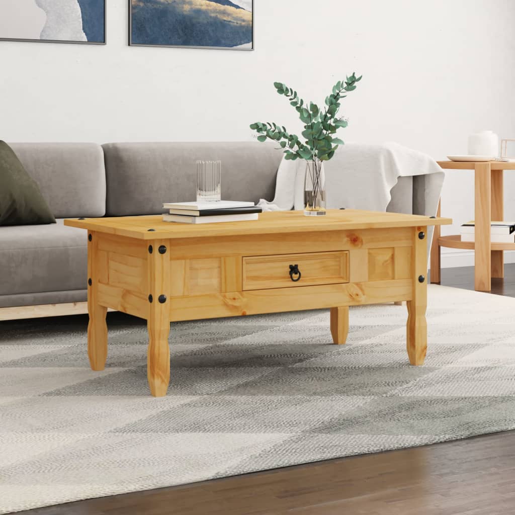 Salontafel 100X55X44 Cm Mexicaans Grenenhout Corona-Stijl