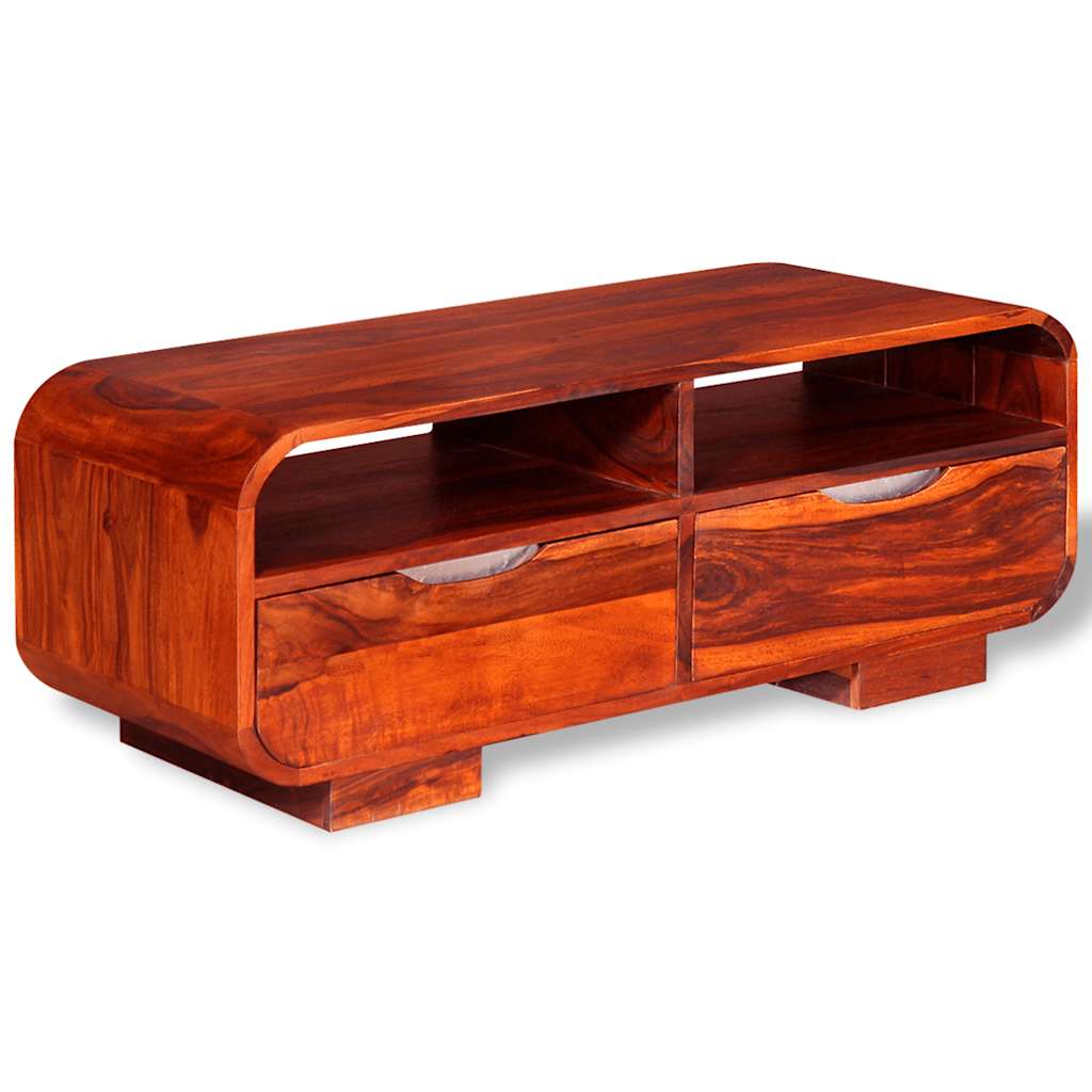 Salontafel 90X40X35 Cm Massief Acaciahout