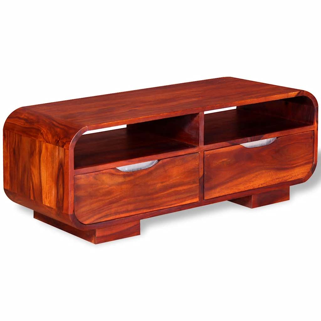 Salontafel 90X40X35 Cm Massief Acaciahout