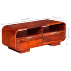 Salontafel 90X40X35 Cm Massief Acaciahout