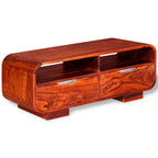 Salontafel 90X40X35 Cm Massief Acaciahout