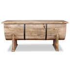 Salontafel 88X50X40 Cm Massief Mangohout