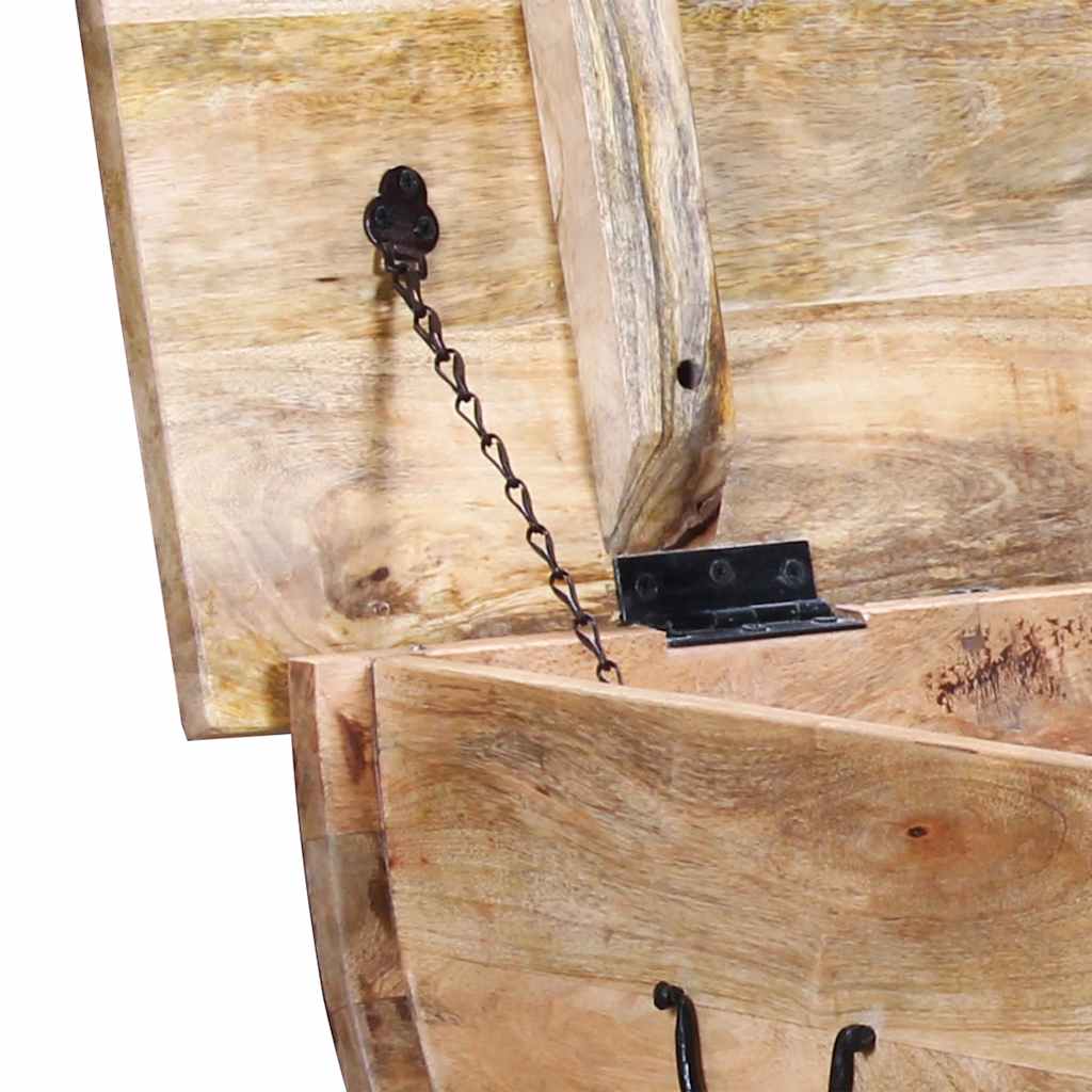 Salontafel 88X50X40 Cm Massief Mangohout
