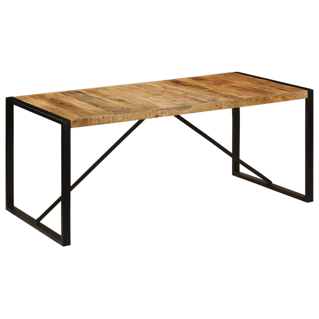Eettafel Massief Ruw Mangohout
