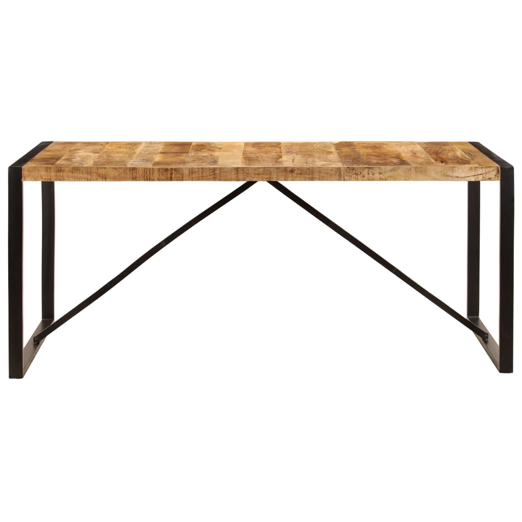 Eettafel Massief Ruw Mangohout