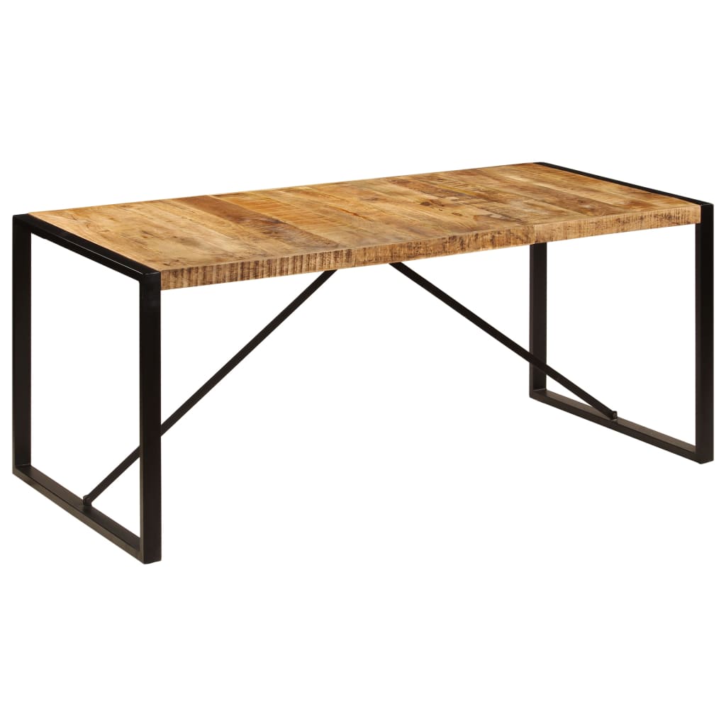 Eettafel Massief Ruw Mangohout