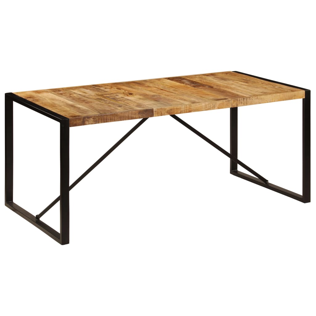 Eettafel Massief Ruw Mangohout