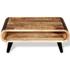 Salontafel 90X55X39 Cm Ruw Mangohout