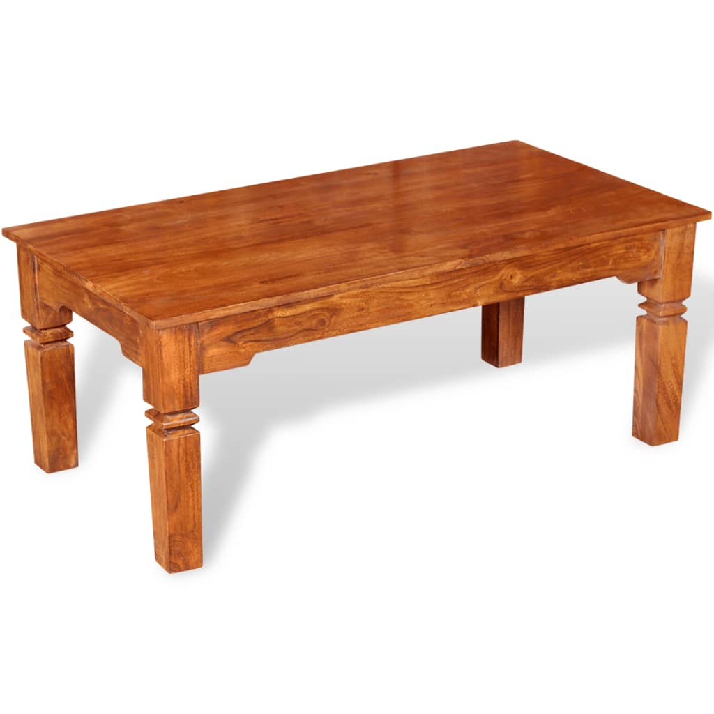 Salontafel 110X60X45 Cm Massief Hout