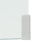 Salontafel Transparant 49,5X50X45 Cm Gehard Glas