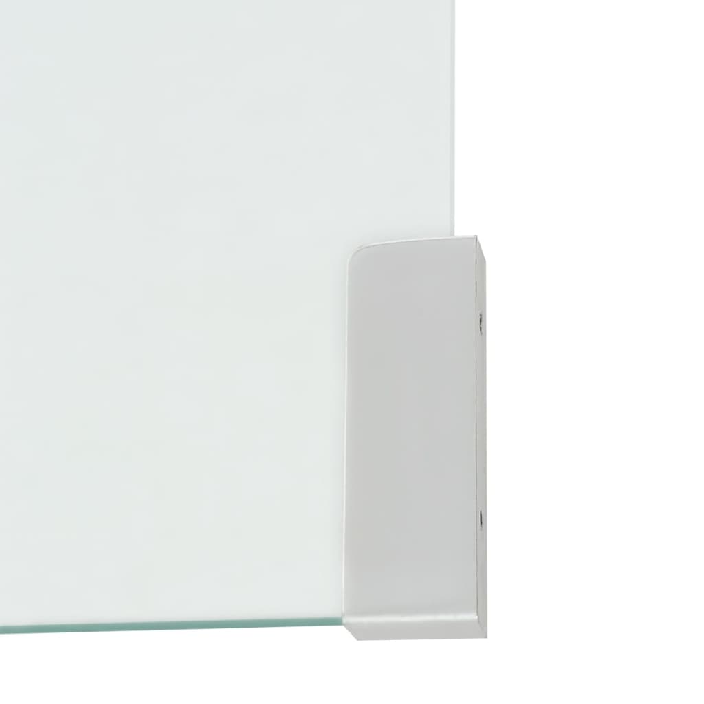 Salontafel Transparant 49,5X50X45 Cm Gehard Glas