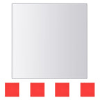 Spiegeltegels Vierkant Glas