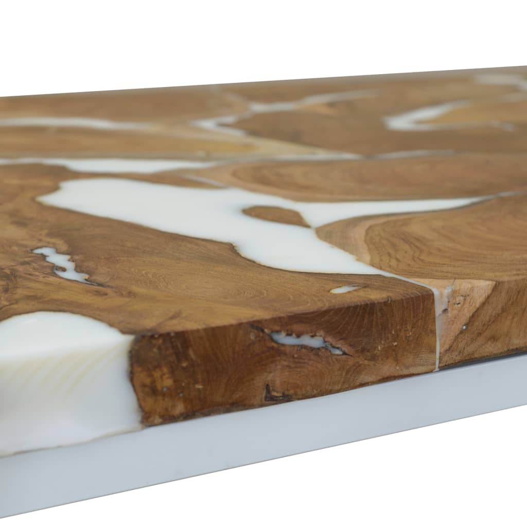 Salontafel 110X60X40 Cm Teakhout En Hars