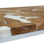 Salontafel 110X60X40 Cm Teakhout En Hars
