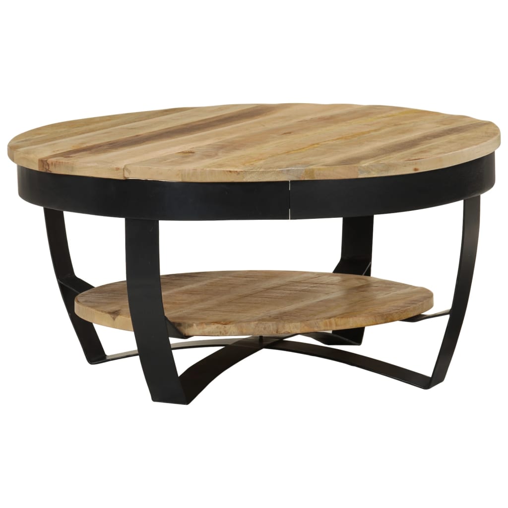 Salontafel Massief Ruw Mangohout