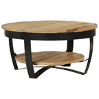 Salontafel Massief Ruw Mangohout