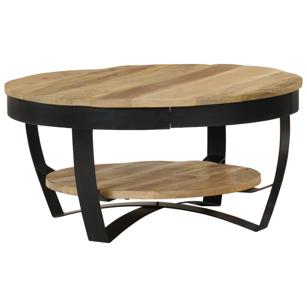 Salontafel Massief Ruw Mangohout