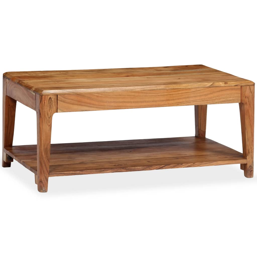 Salontafel 88X50X38 Cm Massief Hout