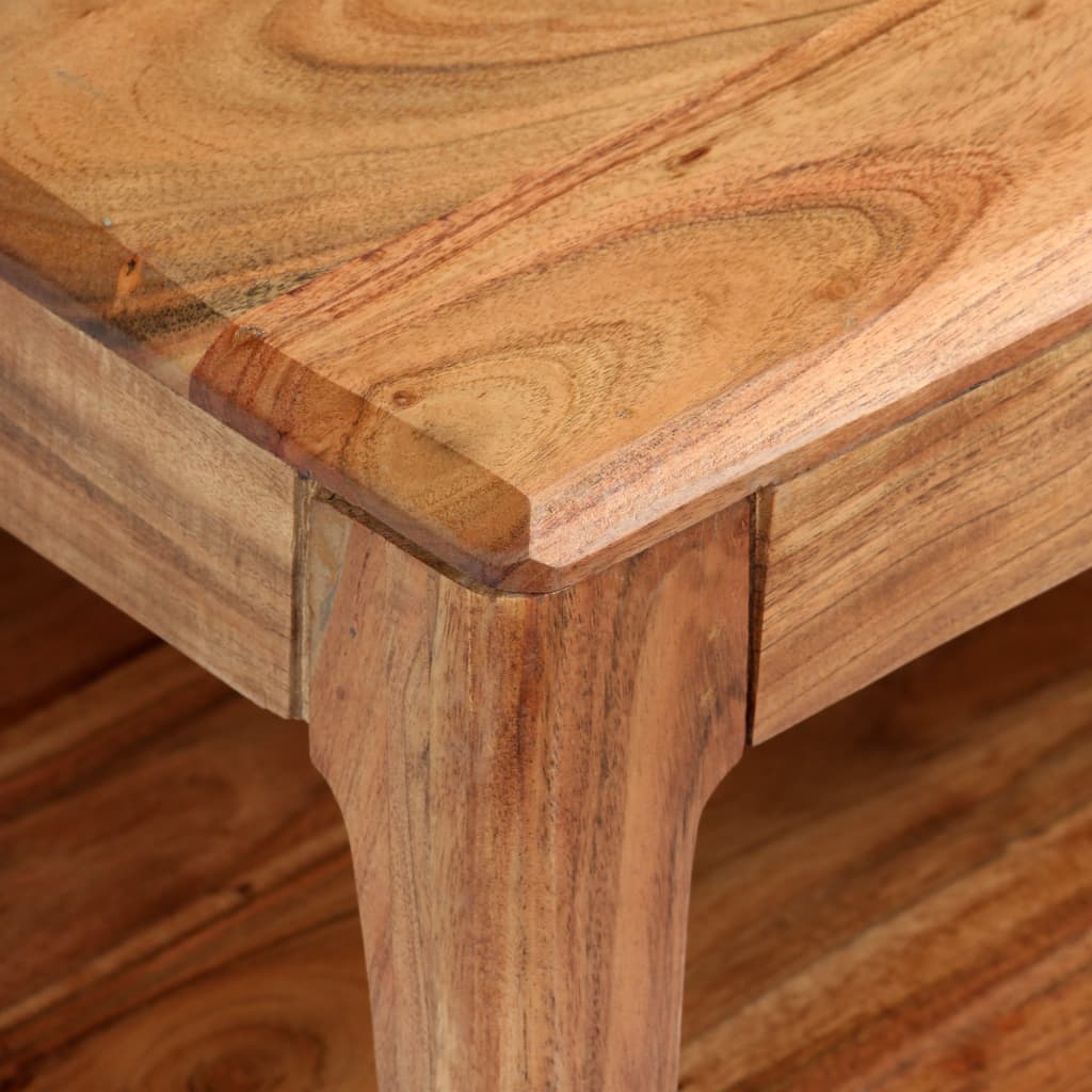 Salontafel 88X50X38 Cm Massief Hout