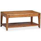 Salontafel 88X50X38 Cm Massief Hout