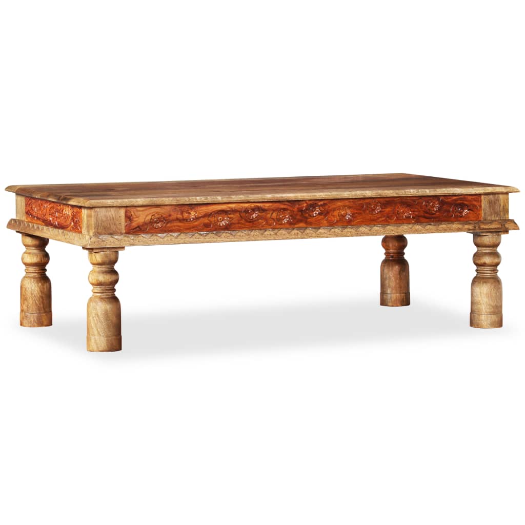Salontafel 110X60X38 Cm Massief Mangohout En Acaciahout