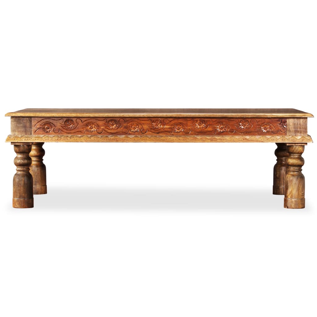 Salontafel 110X60X38 Cm Massief Mangohout En Acaciahout