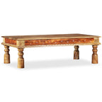 Salontafel 110X60X38 Cm Massief Mangohout En Acaciahout