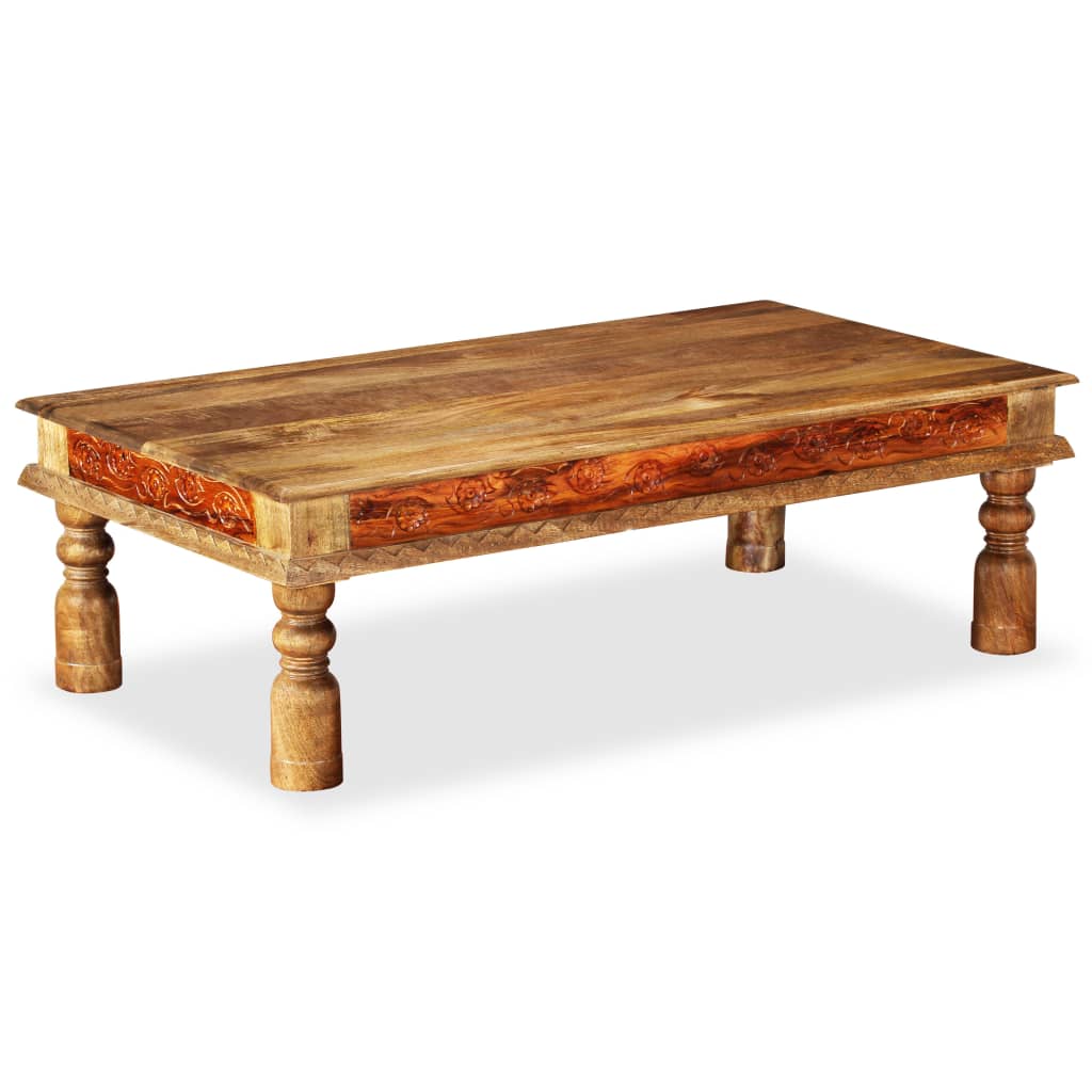Salontafel 110X60X38 Cm Massief Mangohout En Acaciahout