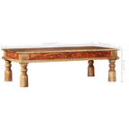 Salontafel 110X60X38 Cm Massief Mangohout En Acaciahout