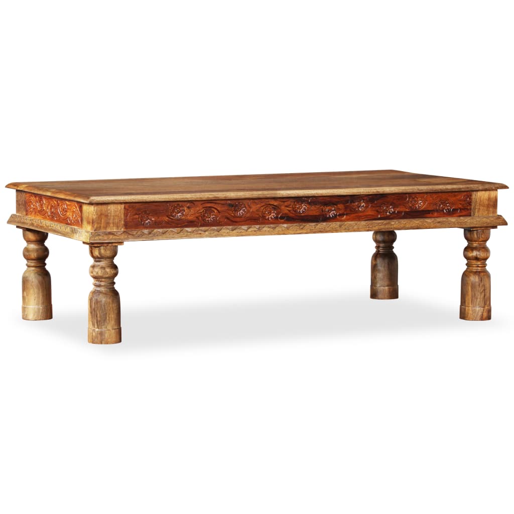 Salontafel 110X60X38 Cm Massief Mangohout En Acaciahout
