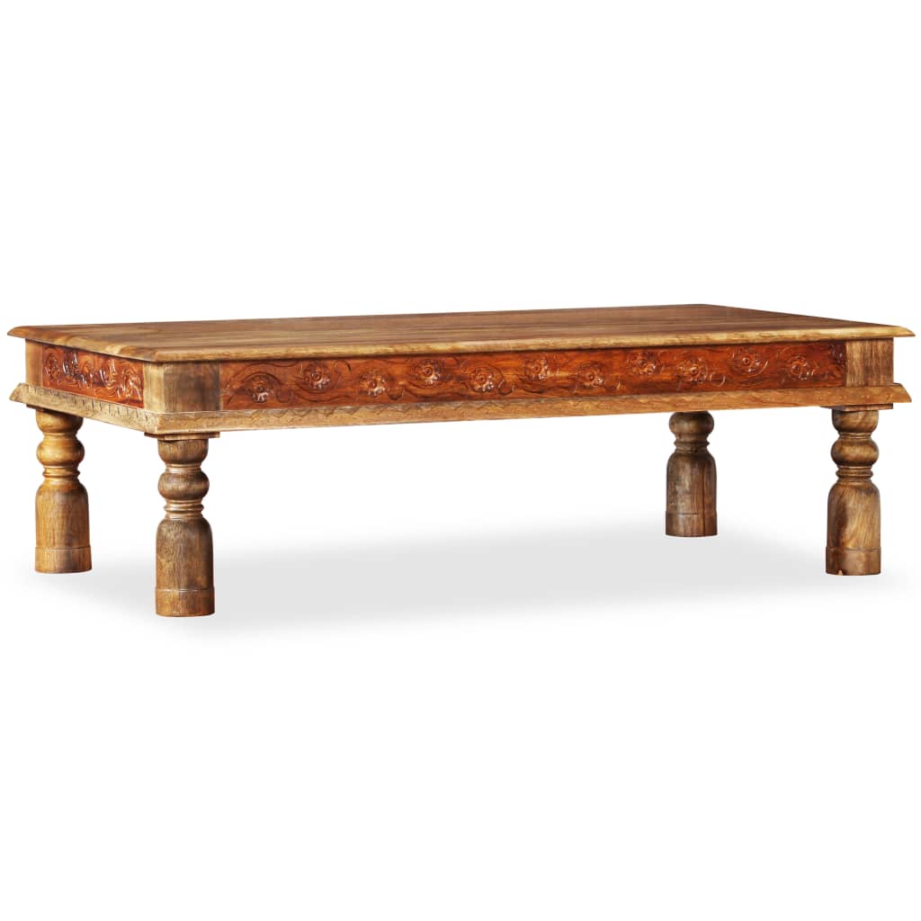 Salontafel 110X60X38 Cm Massief Mangohout En Acaciahout
