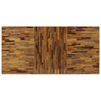 Eettafel 180X90X76 Cm Gerecycled Teakhout En Staal