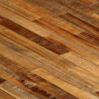 Eettafel 180X90X76 Cm Gerecycled Teakhout En Staal