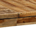 Eettafel 180X90X76 Cm Gerecycled Teakhout En Staal