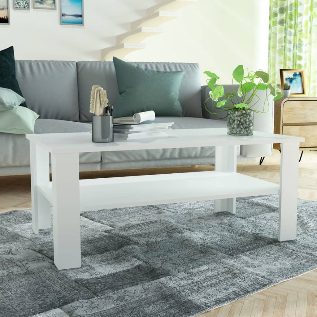 Salontafel 100X59X42 Cm Bewerkt Hout