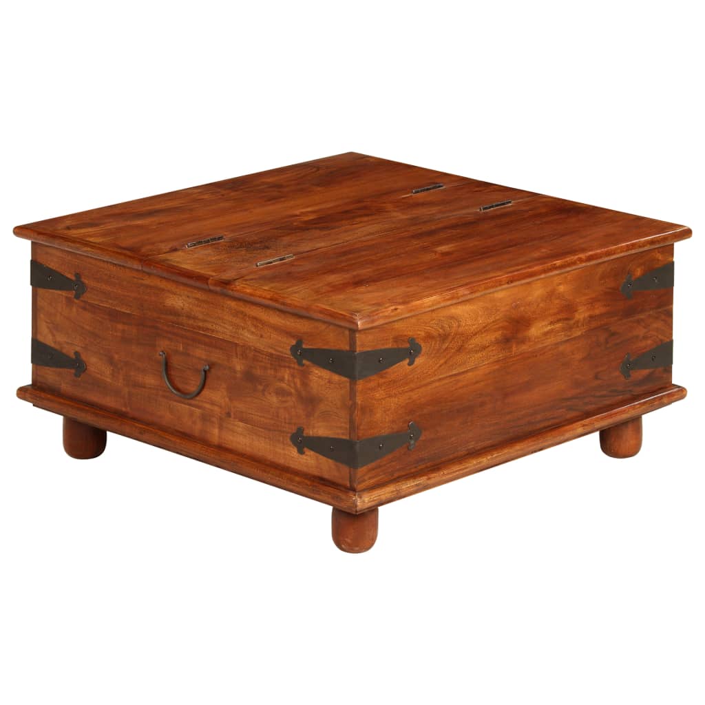 Salontafel Massief Acaciahout Met Honingafwerking