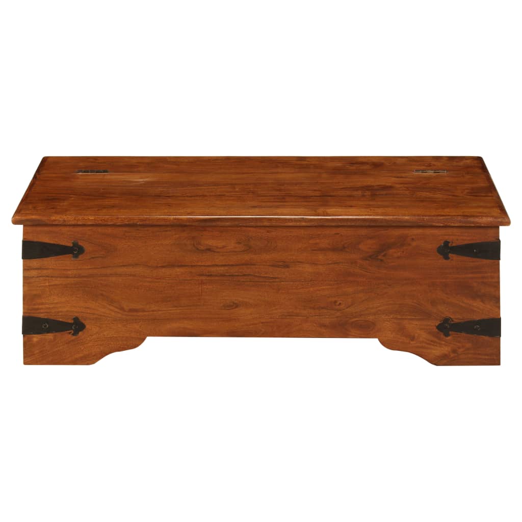 Salontafel Massief Acaciahout Met Honingafwerking
