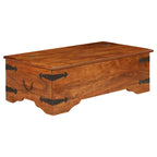 Salontafel Massief Acaciahout Met Honingafwerking