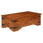 Salontafel Massief Acaciahout Met Honingafwerking