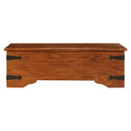 Salontafel Massief Acaciahout Met Honingafwerking
