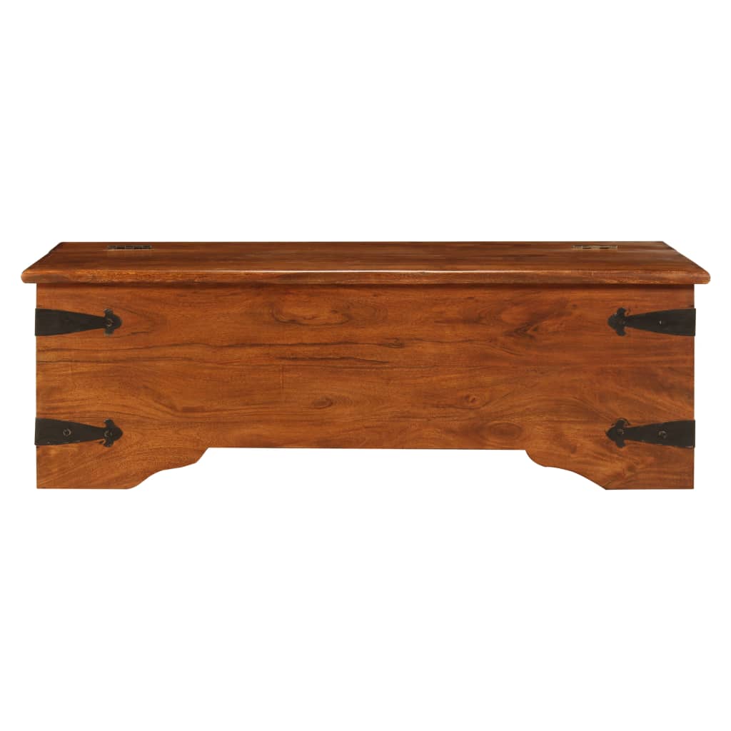 Salontafel Massief Acaciahout Met Honingafwerking