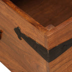 Salontafel Massief Acaciahout Met Honingafwerking