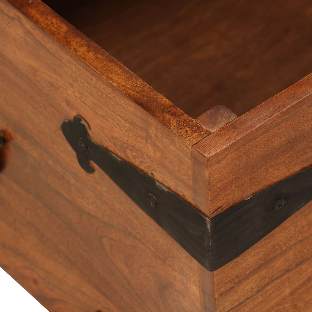 Salontafel Massief Acaciahout Met Honingafwerking