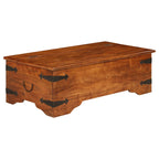 Salontafel Massief Acaciahout Met Honingafwerking