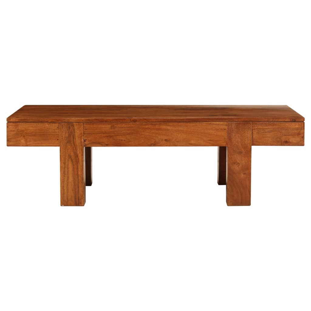 Salontafel 100X50X30 Cm Massief Acaciahout Met Honingafwerking