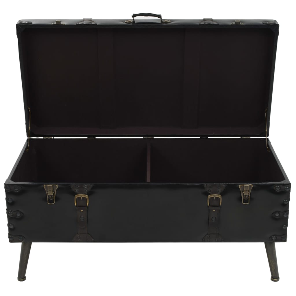 Salontafel 102X51X48 Cm Mdf En Staal