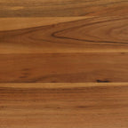 Eettafel Massief Acaciahout En Staal
