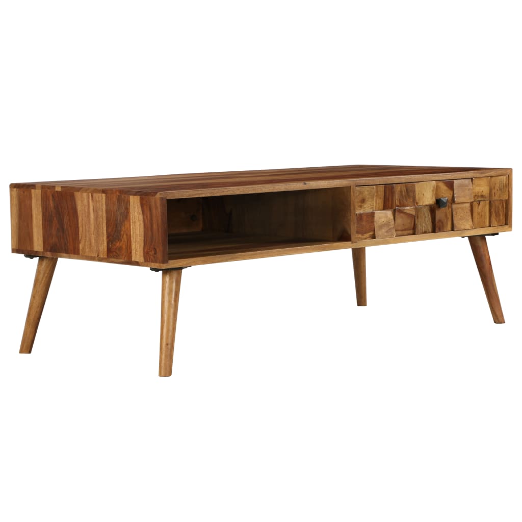 Salontafel 110X50X37 Cm Acaciahout Met Honing Afwerking