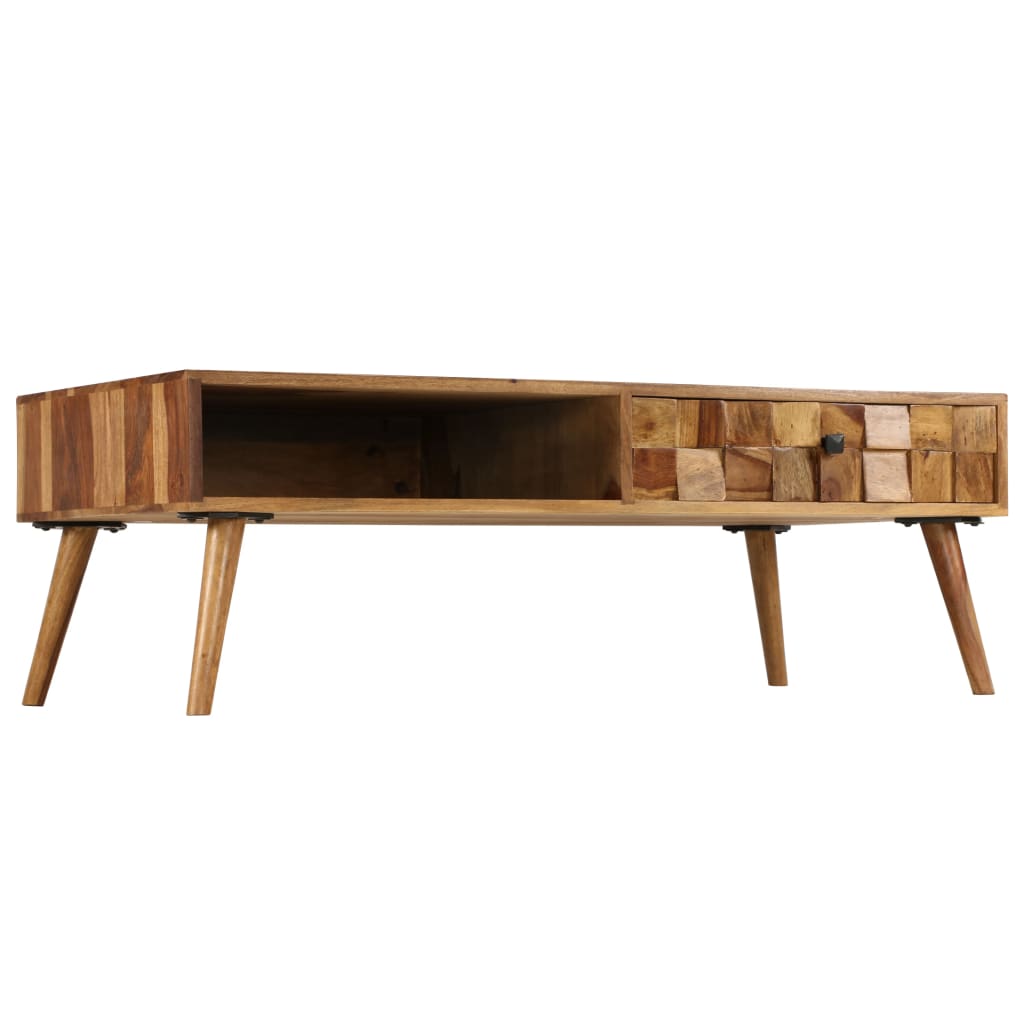 Salontafel 110X50X37 Cm Acaciahout Met Honing Afwerking
